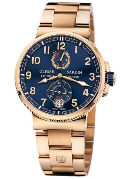 Review Best Ulysse Nardin Marine Chronometer Manufacture 43mm 1186-126-8M/63 watches sale - Click Image to Close